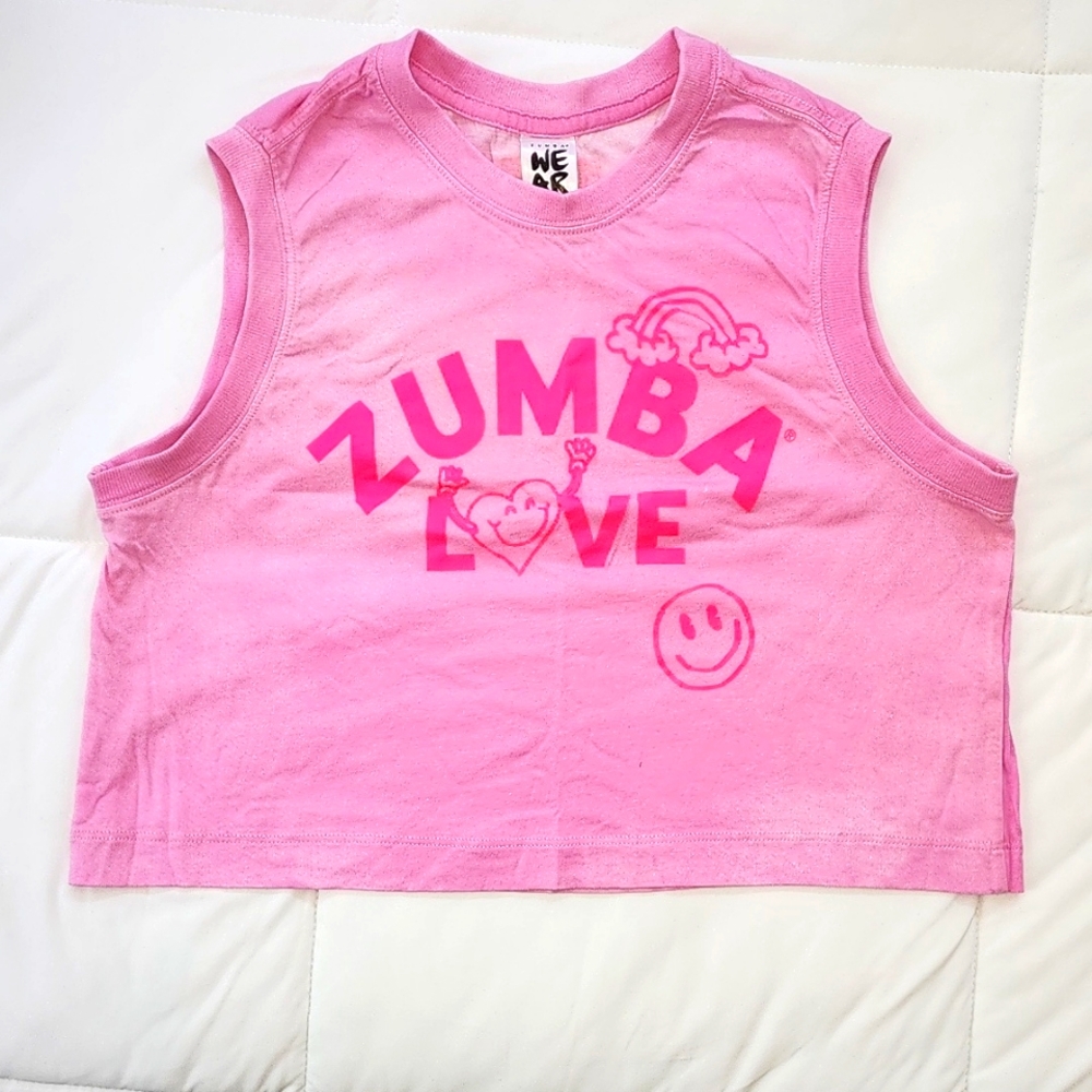 Zumba pink top